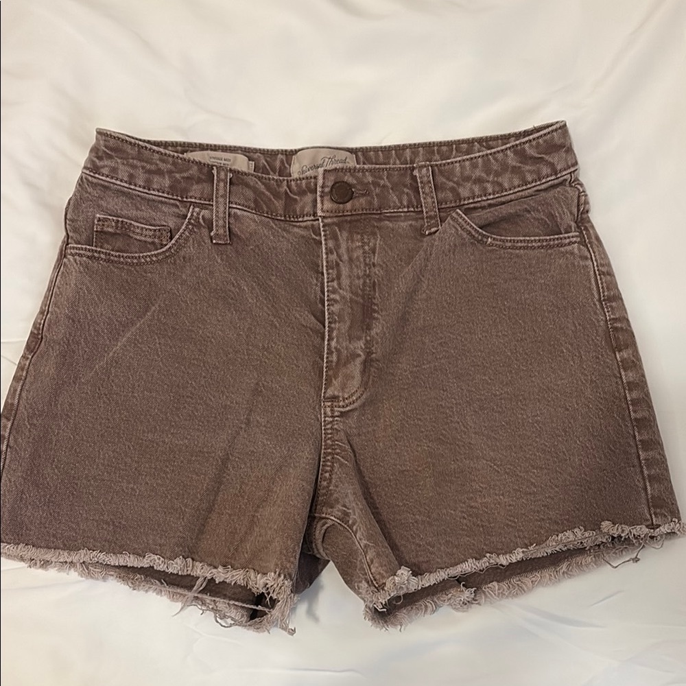 Universal Thread Brown Denim Shorts